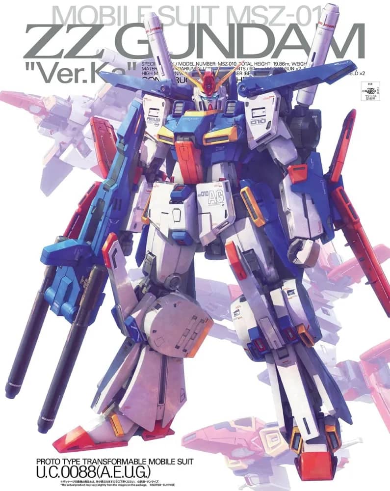 MG MSZ-010 ZZ Gundam (Ver. Ka)
