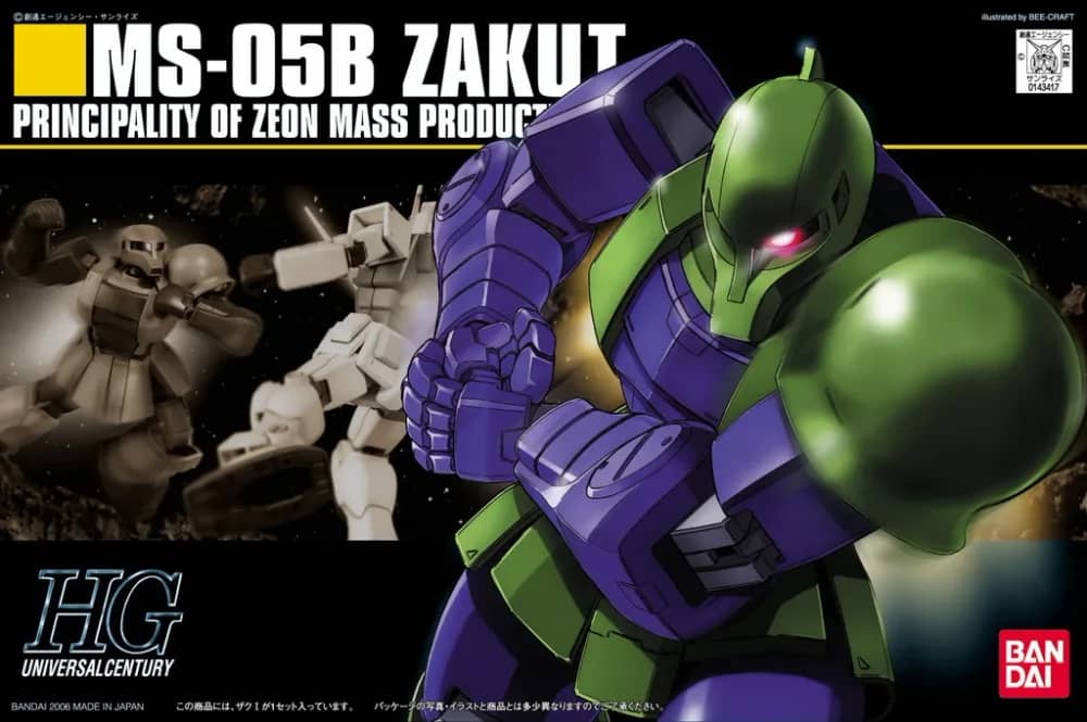 HGUC 1/144 MS-05B Zaku I
