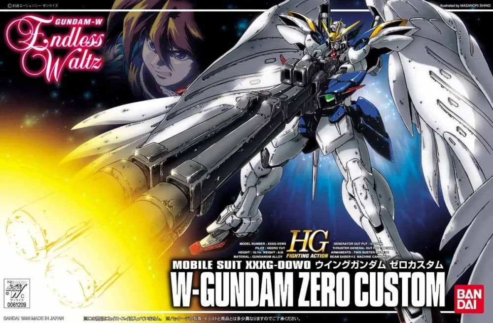 HGFA XXXG-00W0 Wing Gundam Zero EW