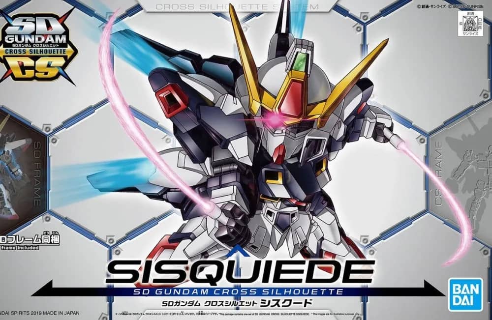 SD Gundam Cross Silhouette LRX-077 Sisquiede (Titans Color)