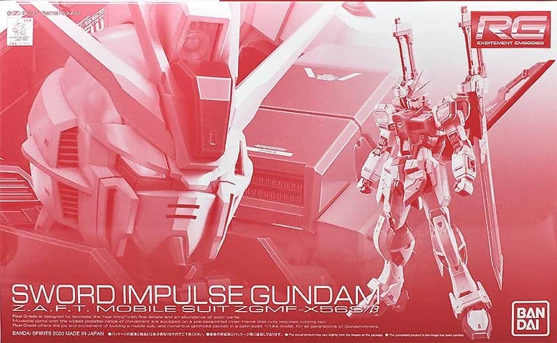 RG 1/144 ZGMF-X56S/β Sword Impulse Gundam