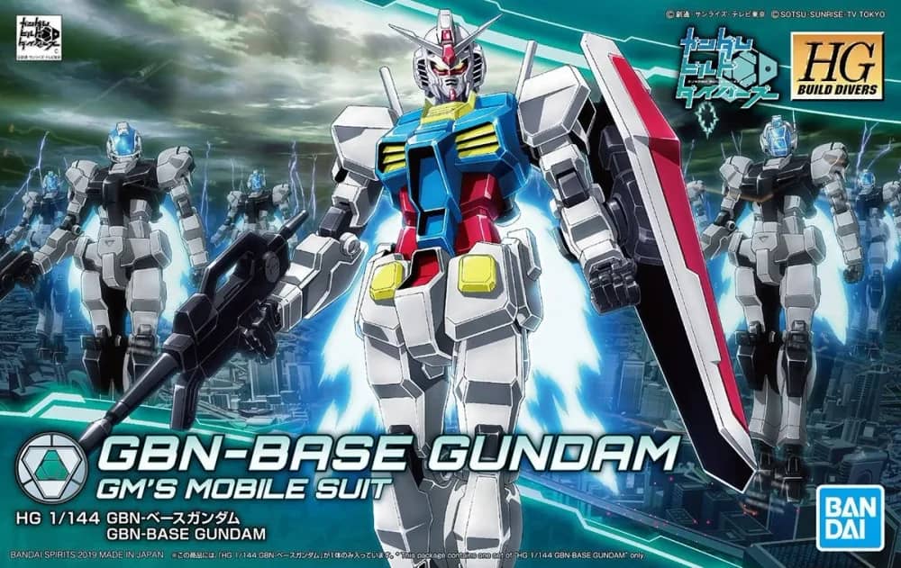 HGBD GBN-GF/RX78 GBN-Base Gundam