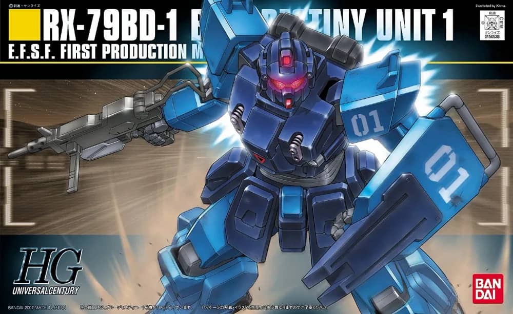 HGUC RX-79BD-1 Blue Destiny Unit 1 (2007)