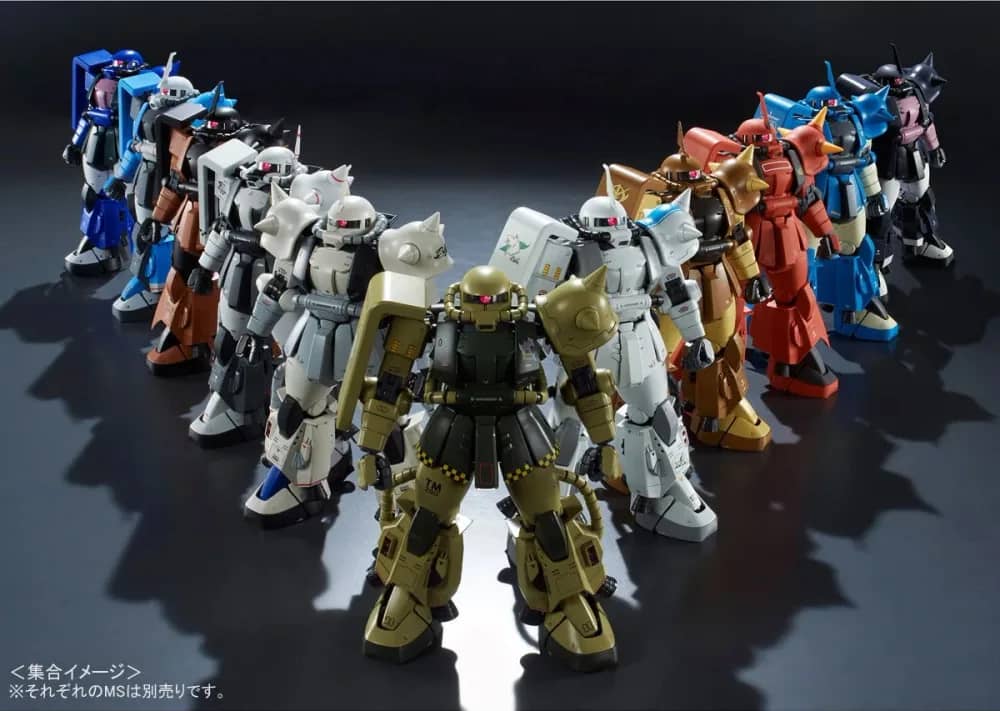 MG MS-06J Zaku II (Ver. 2.0)/Variants