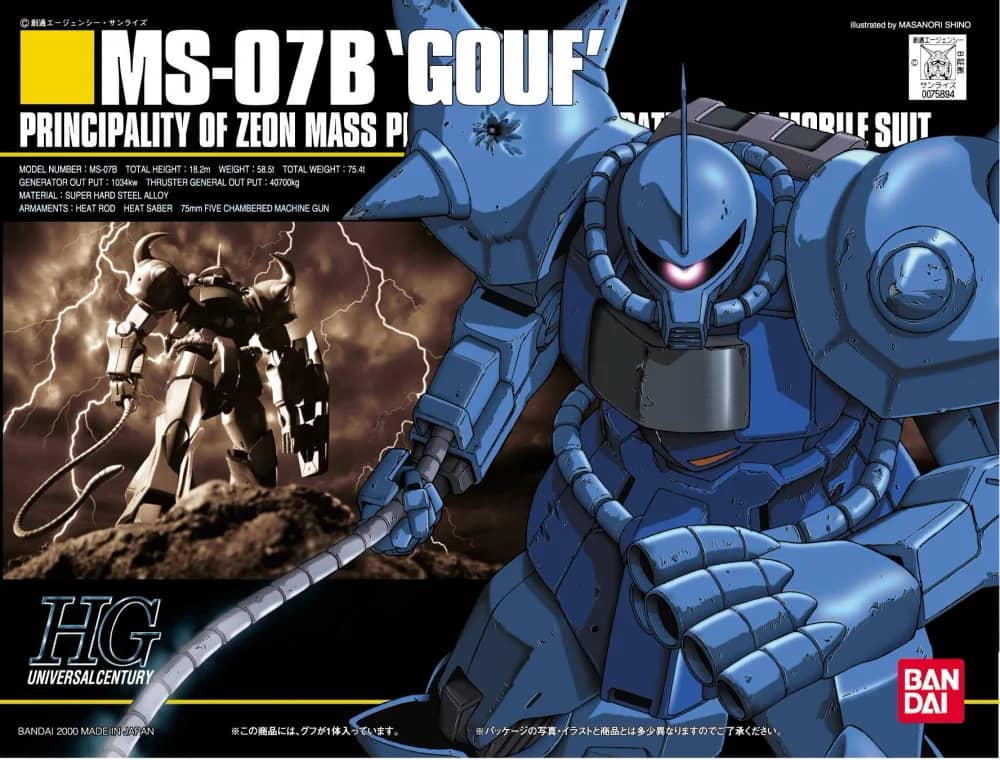 HGUC MS-07B Gouf (2000)