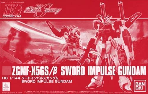 HGCE 1/144 ZGMF-X56S/β Sword Impulse Gundam