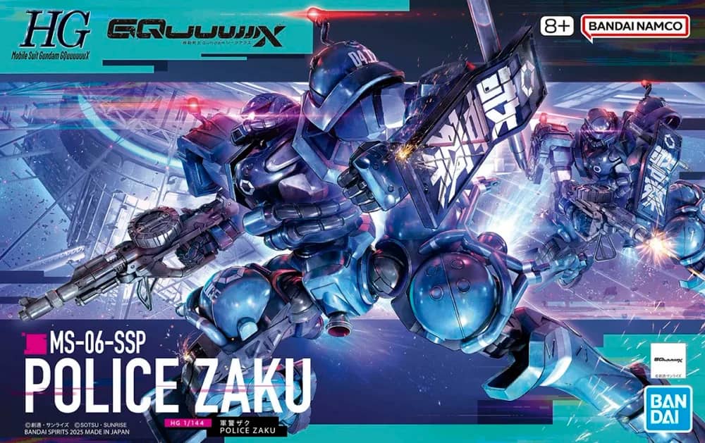HGGQ MS-06-SSP Police Zaku