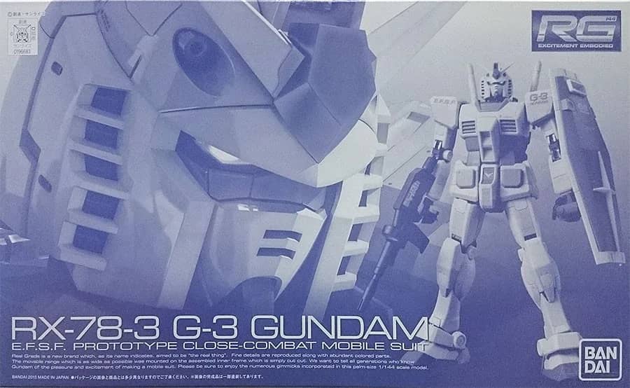 RG 1/144 RX-78-3 G-3 Gundam