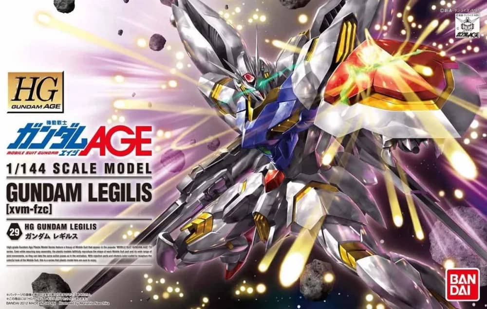 HGAGE xvm-fzc Gundam Legilis
