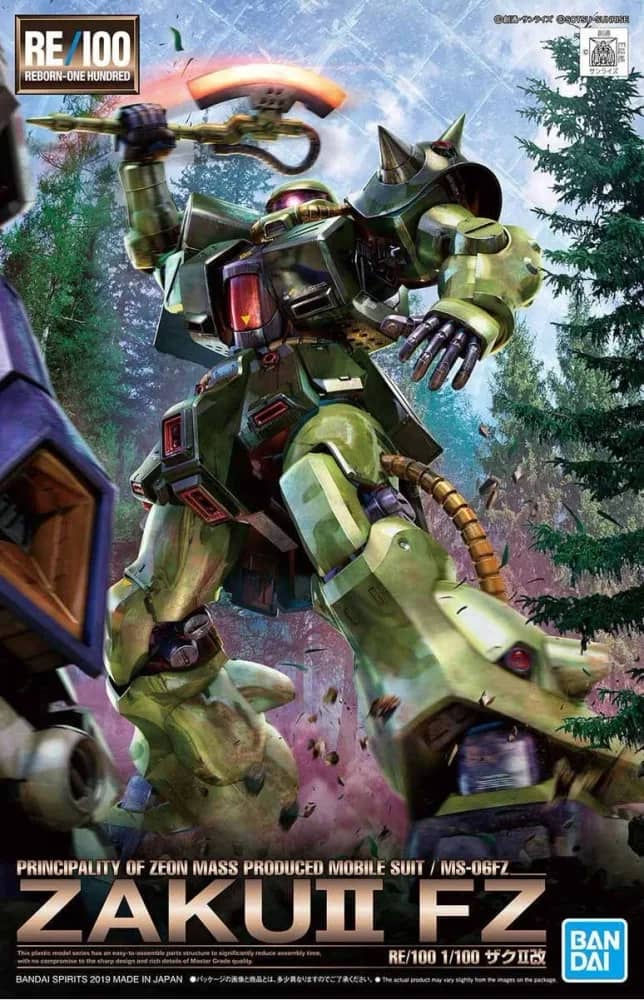 RE/100 MS-06FZ Zaku II Kai