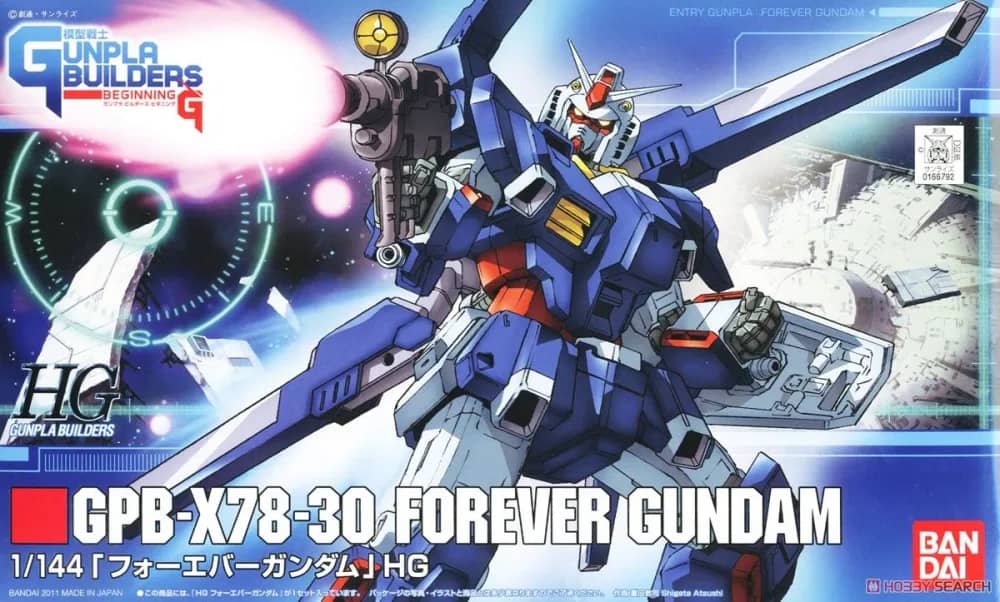 HGGB GPB-X78-30 Forever Gundam