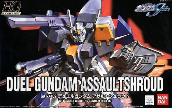HGGS GAT-X102 Duel Gundam Assault Shroud