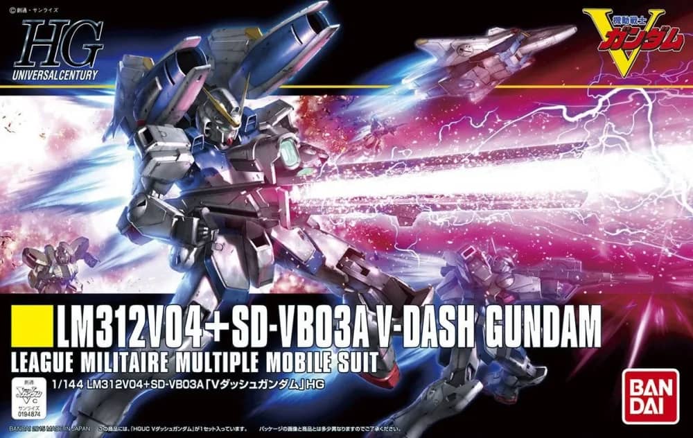 HGUC LM312V04+SD-VB03A V-Dash Gundam