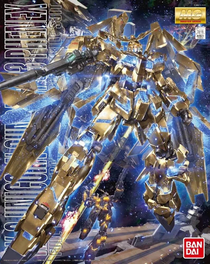 MG 1/100 RX-0 Unicorn Gundam 03 Phenex