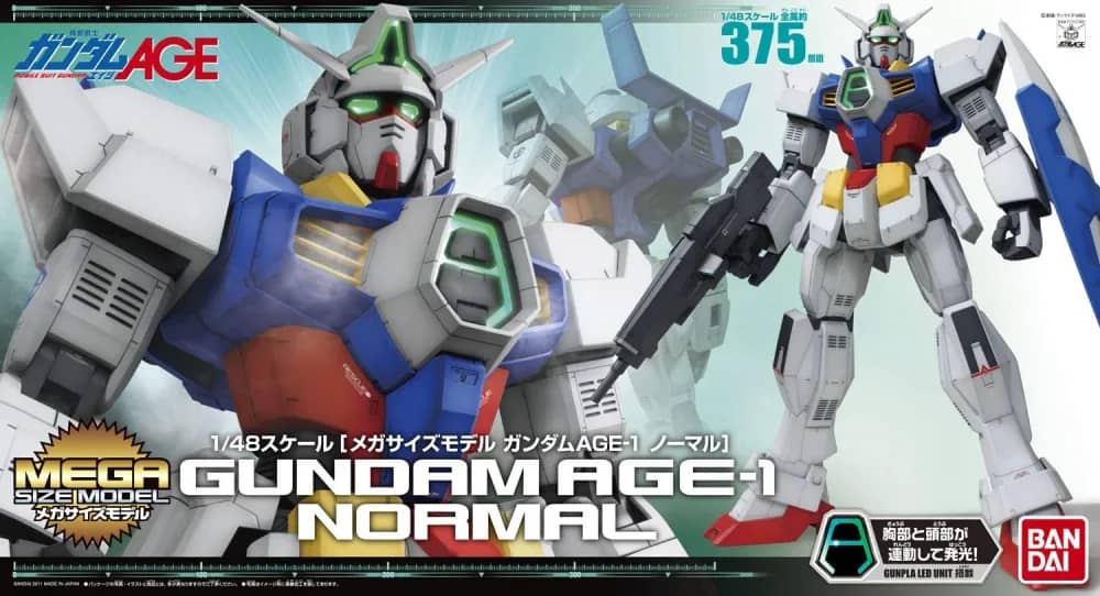 Mega Size Model AGE-1 Gundam AGE-1 Normal