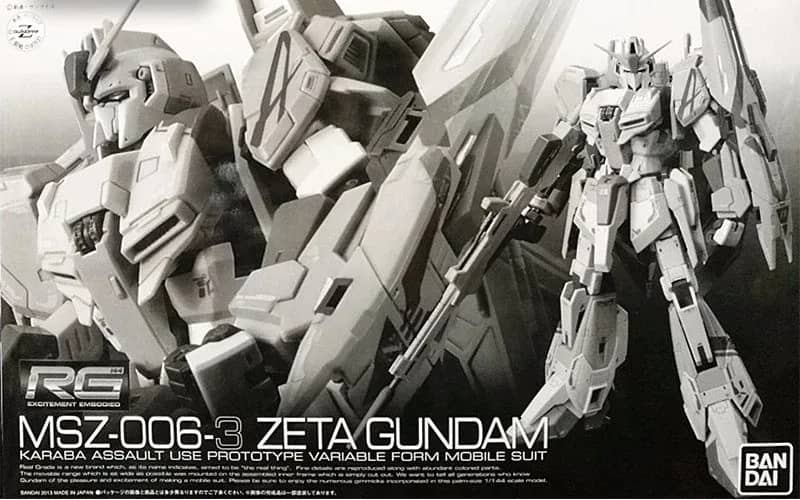 RG MSZ-006-3A Zeta Gundam 3A Type