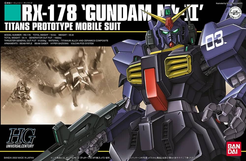 HGUC RX-178 Gundam Mk-II (Titans)