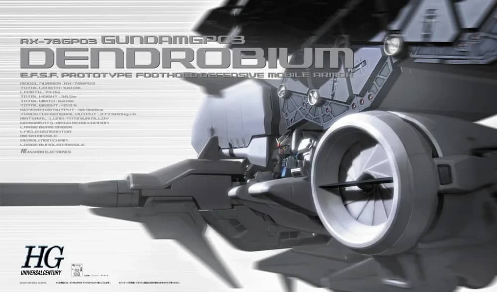 HGUC RX-78GP03 Gundam "Dendrobium"