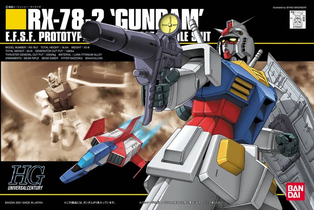 HGUC RX-78-2 Gundam (2001)