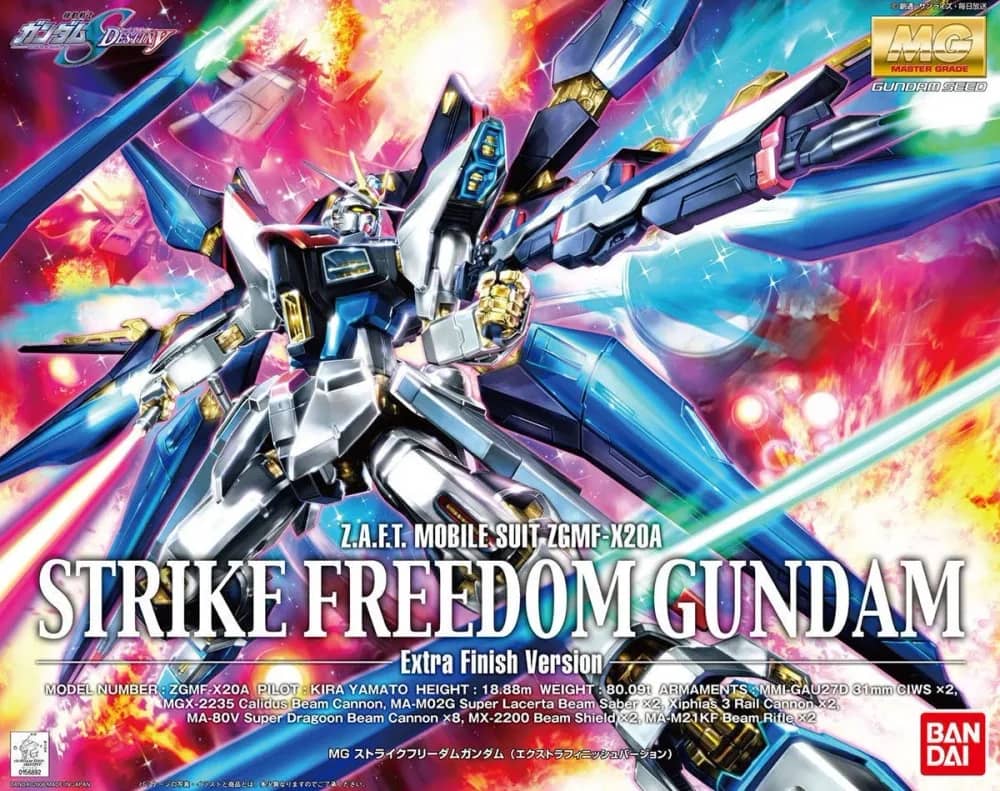 MG ZGMF-X20A Strike Freedom Gundam (Extra Finish Ver.)
