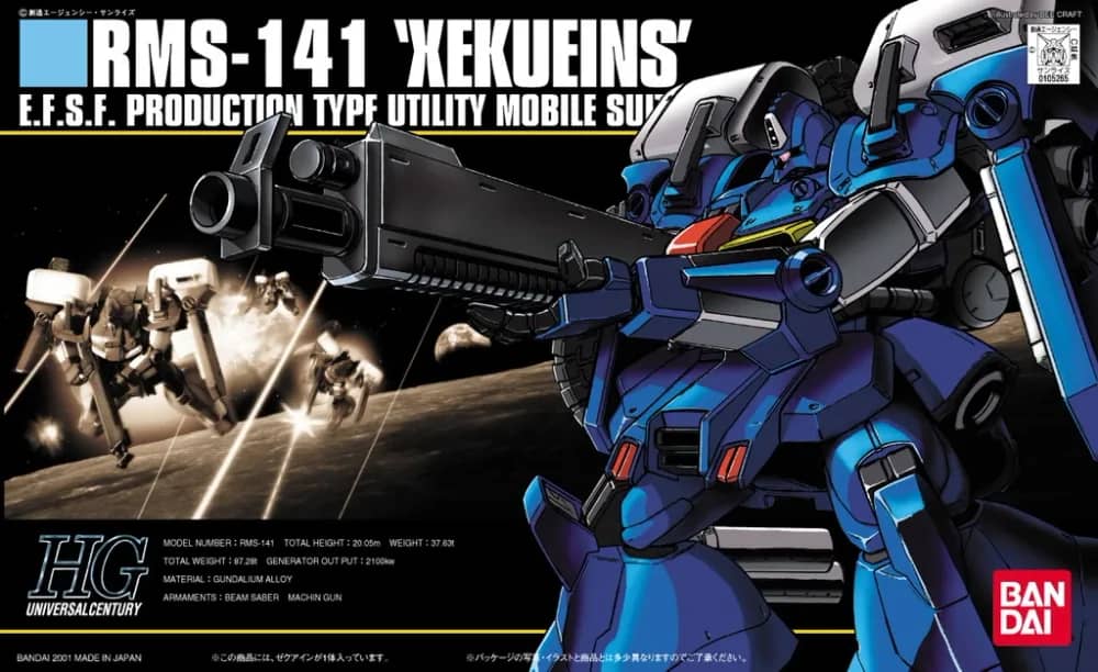 HGUC 1/144 RMS-141 Xeku Eins
