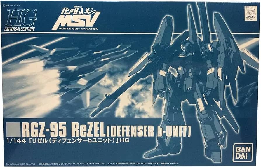 HGUC 1/144 RGZ-95 ReZEL (Defenser b-Unit)