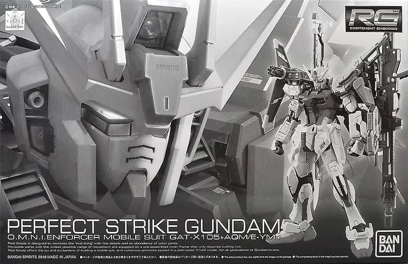 RG GAT-X105+AQM/E-YM1 Perfect Strike Gundam