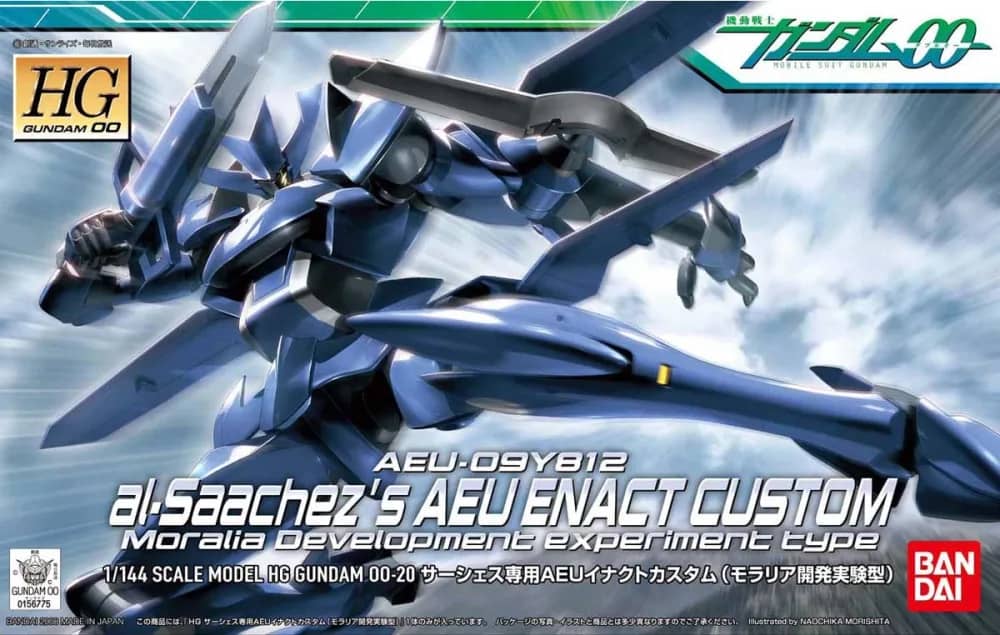 HG 1/144 AEU-09Y812 al-Saachez's AEU Enact Custom