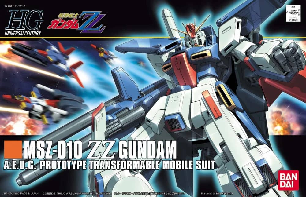 HGUC 1/144 MSZ-010 ZZ Gundam