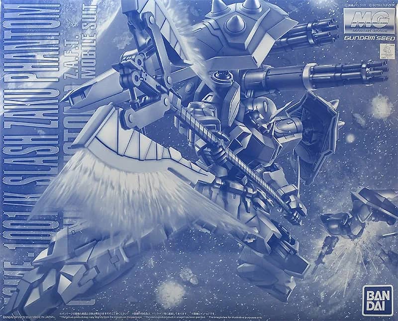 MG 1/100 ZGMF-1001/K Slash ZAKU Phantom (Yzak Joule Custom)