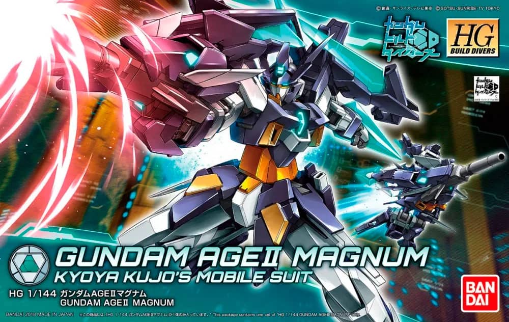 HGBD 1/144 Gundam AGEII Magnum