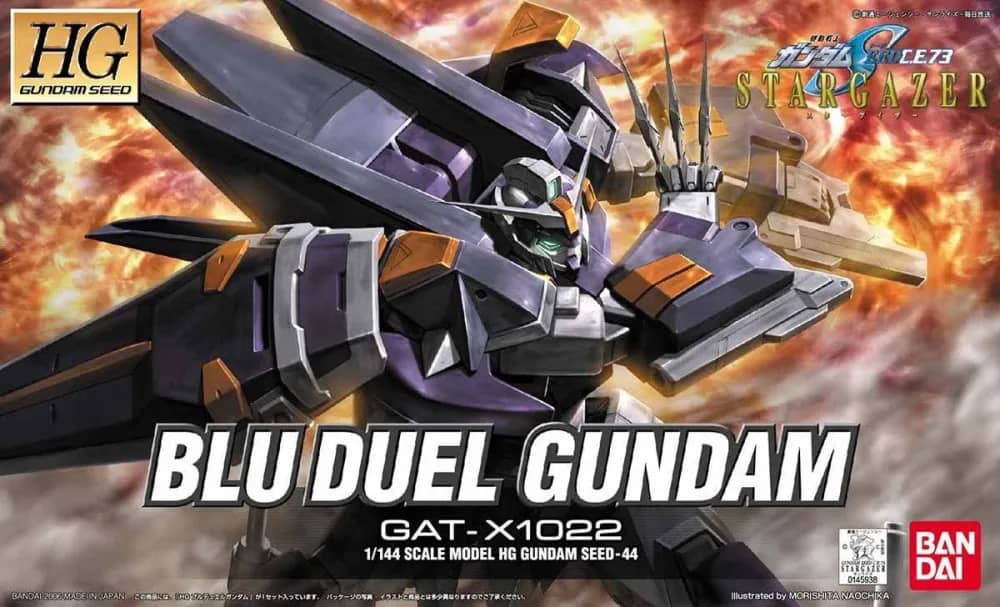 HGGS GAT-X1022 Blu Duel Gundam