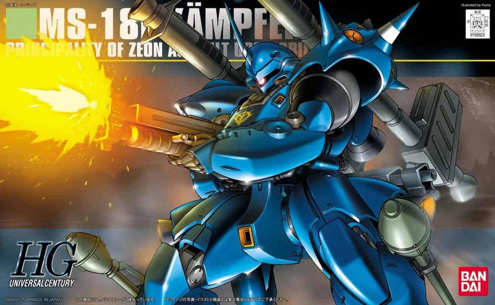 HGUC 1/144 MS-18E Kämpfer