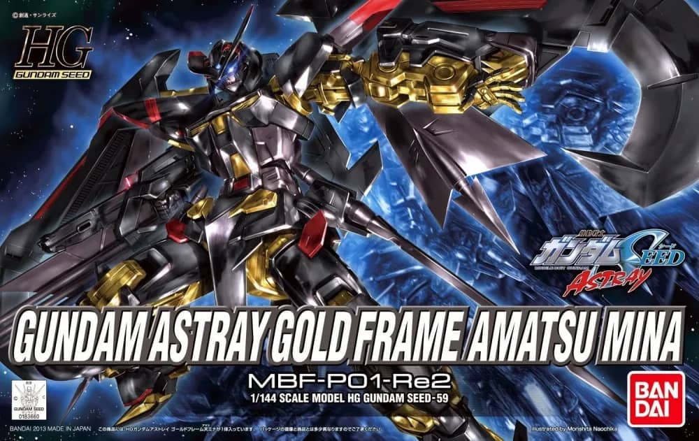 HGGS MBF-P01-Re2AMATU Gundam Astray Gold Frame Amatsu Mina