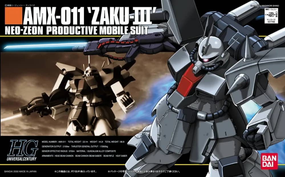HGUC 1/144 AMX-011 Zaku III