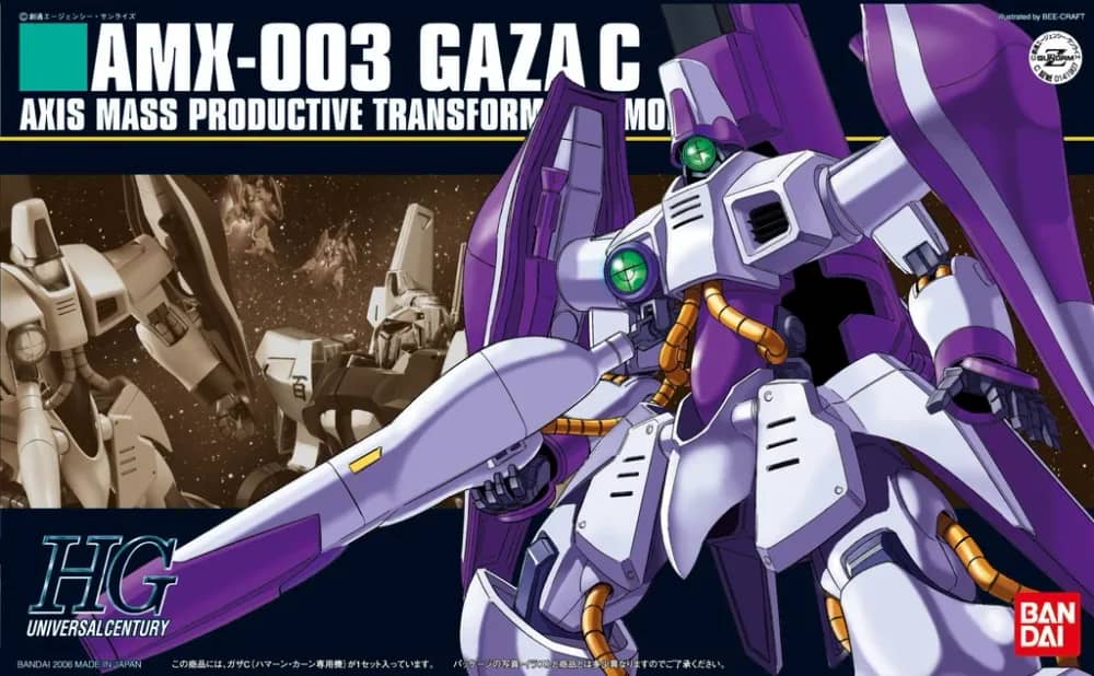 HGUC 1/144 AMX-003 Gaza-C (Haman Karn Custom)