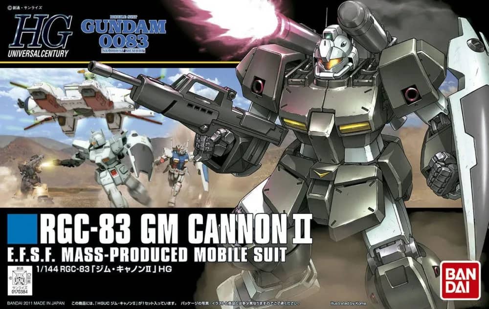 HGUC 1/144 RGC-83 GM Cannon II