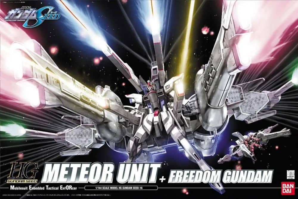 HGGS METEOR Unit + Freedom Gundam