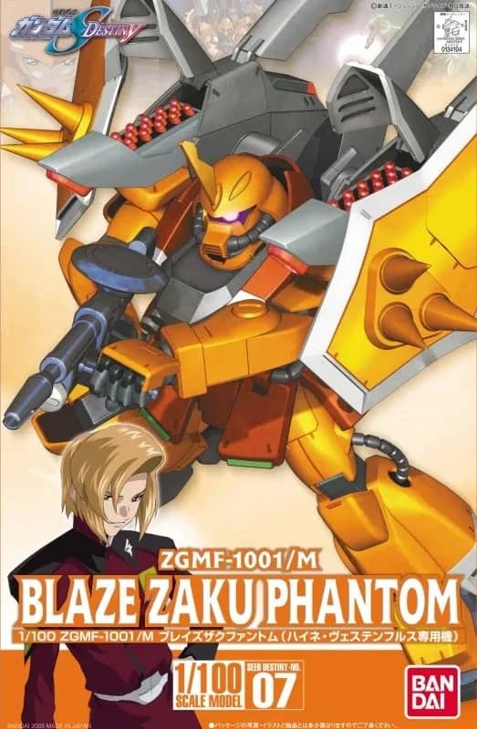 1/100 Blaze ZAKU Phantom (Heine Westenfluss Custom)