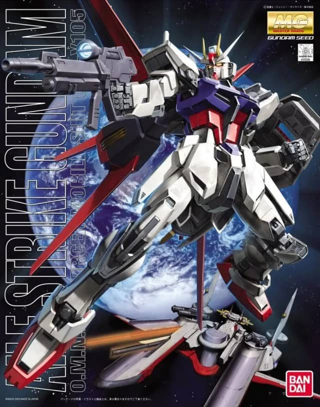 MG GAT-X105+AQM/E-X01 Aile Strike Gundam