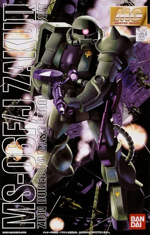 MG 1/100 MS-06F/J Zaku II