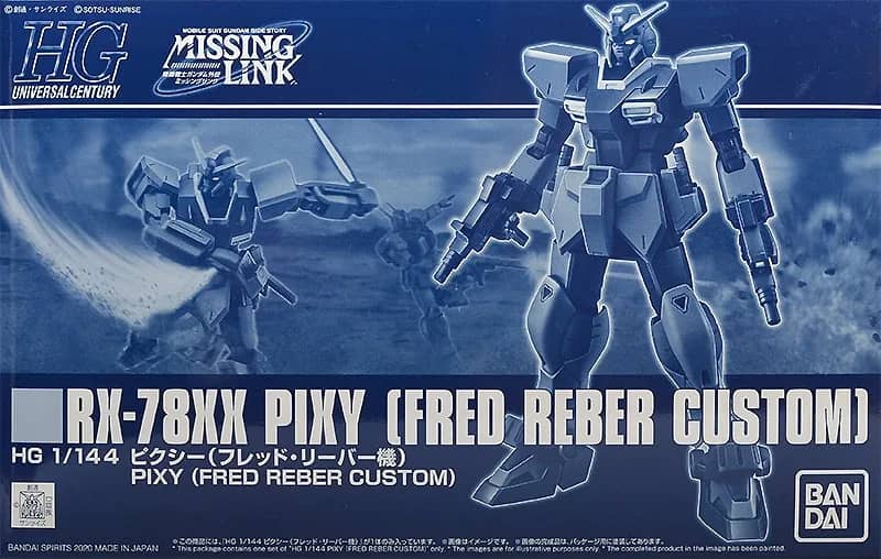 HGUC 1/144 RX-78XX Gundam Pixy (Fred Reber Custom)