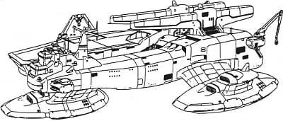 Alps-class — Ground Battleship (After War Gundam X (Manga))