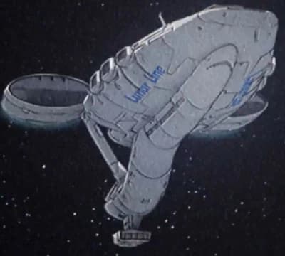 Arcana-class — Civilian-use Space Transport Ship (Mobile Suit Gundam: The Origin MSD Cucuruz Doan's Island)