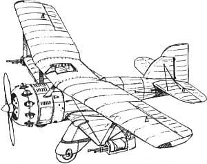 Bull-One — Fighter-Bomber Aircraft (∀ Gundam (Manga))