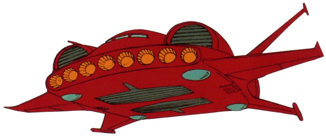 Dodai YS — Mass Production Bomber/Mobile Suit Sub-Flight System Aircraft (Mobile Suit Gundam)