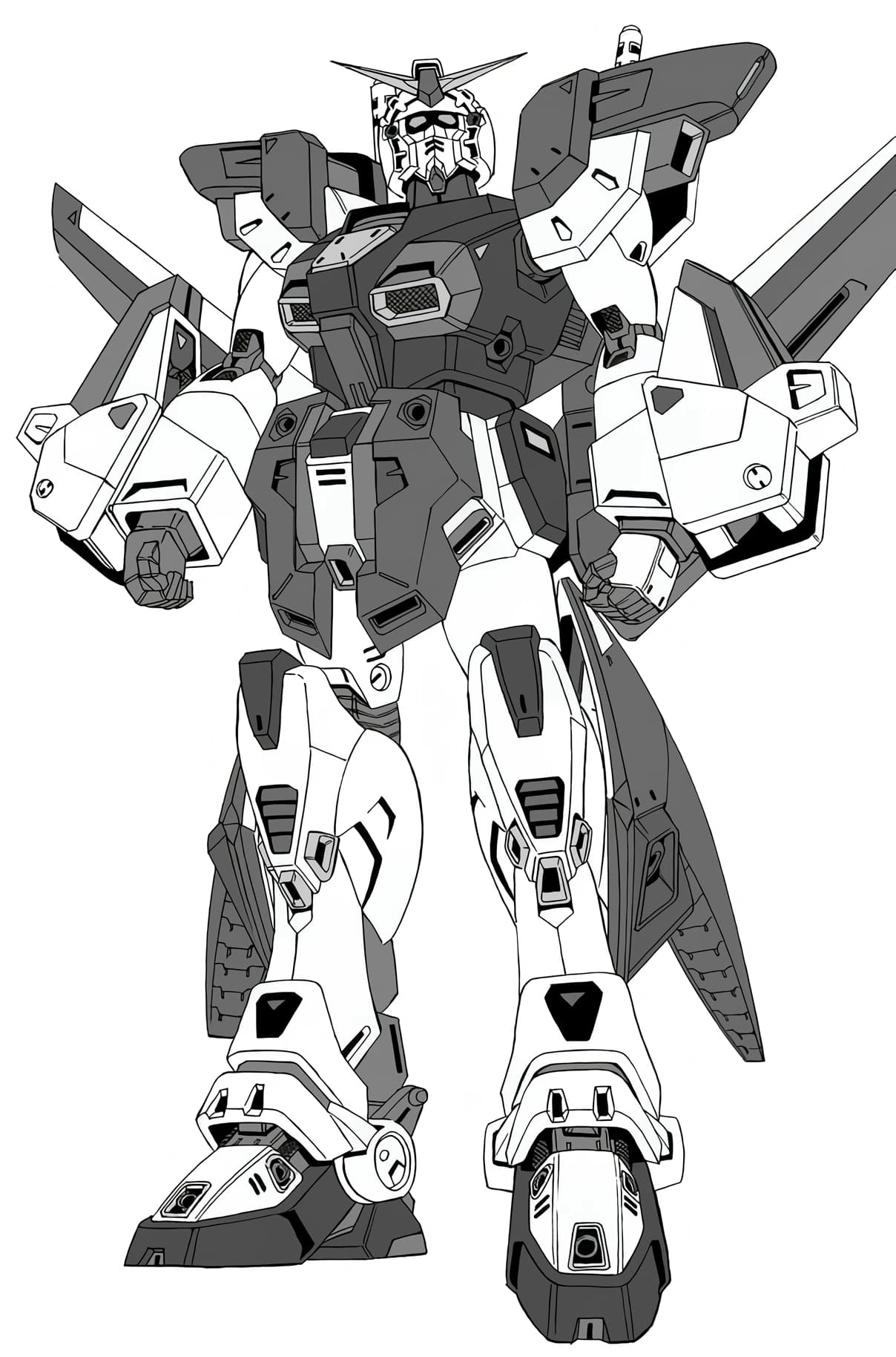 F90W Gundam F90 Warbird Type — Prototype Transformable Mobile Suit (F90 A to Z PROJECT)