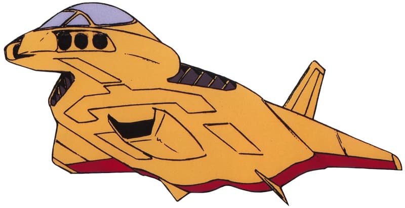 Fly Manta — Mass Production Fighter-Bomber Aircraft (Mobile Suit Gundam: Rust Horizon)