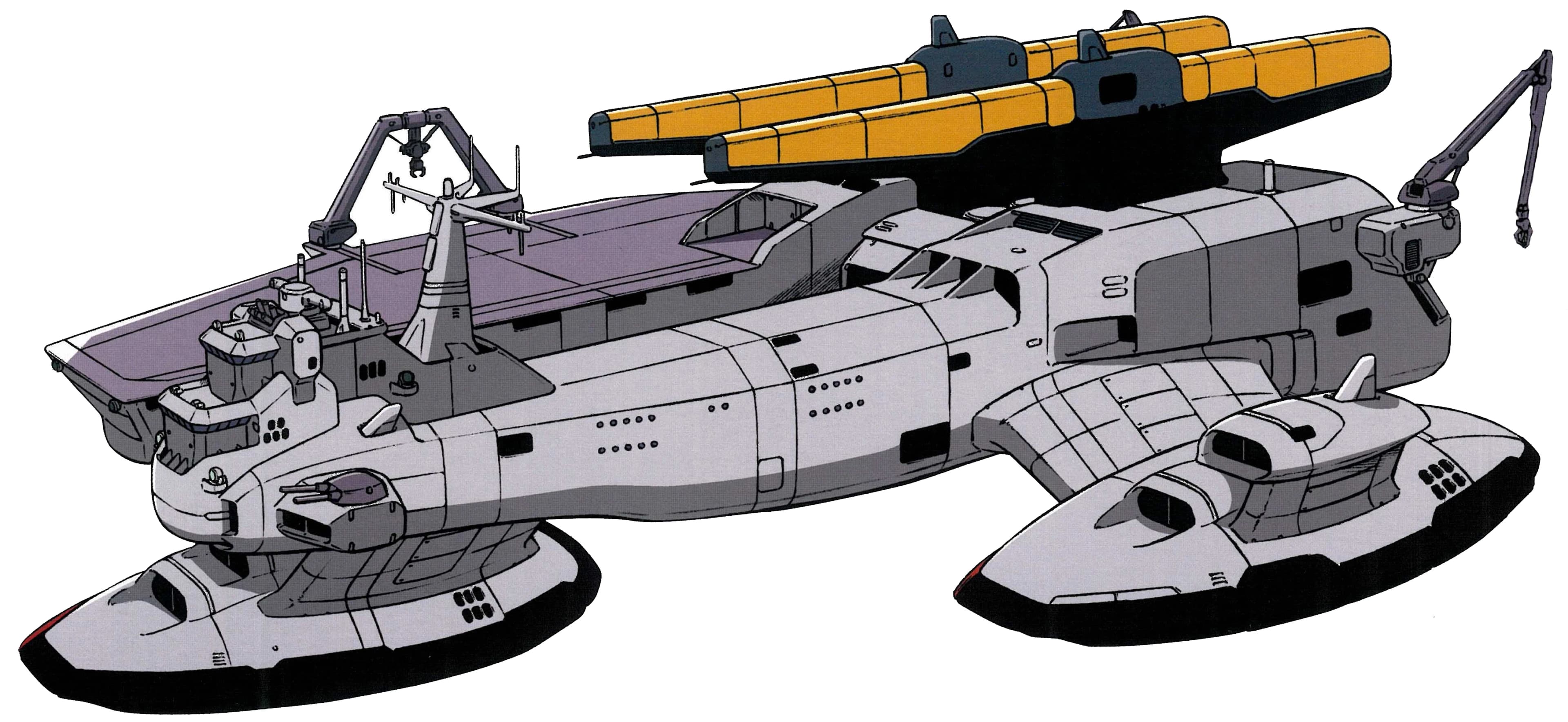 Freeden — Custom Ground Battleship (After War Gundam X (Manga))