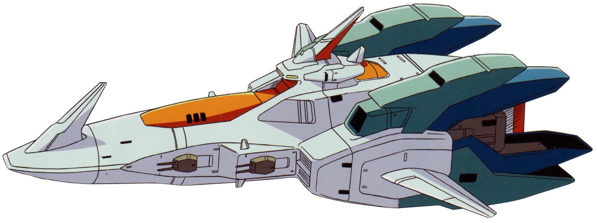 Freeden II — Space Battleship (After War Gundam X)